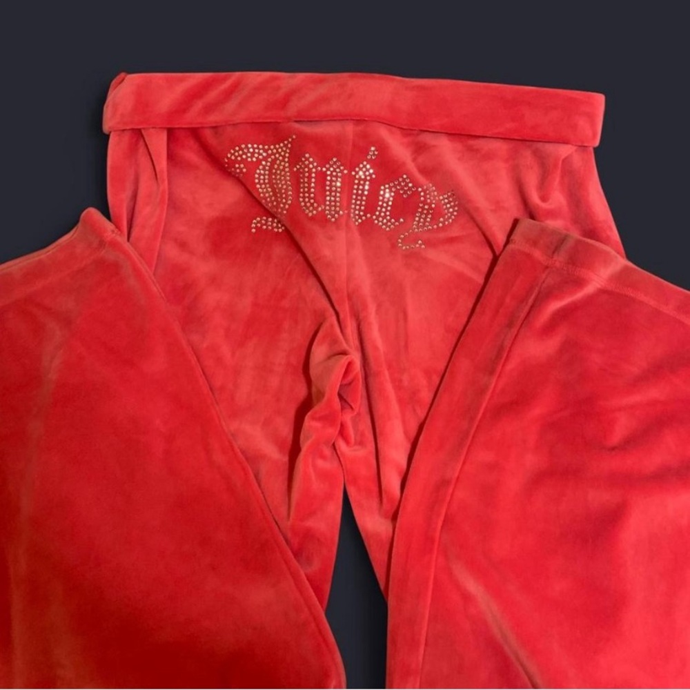 Juicy Couture Pink Velour Pants